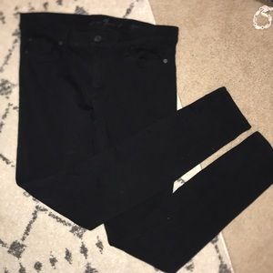 7 for all mankind black jeans